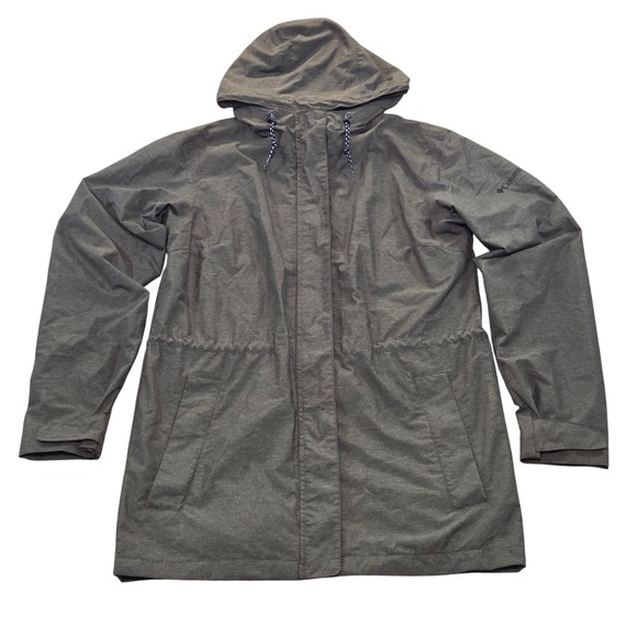 Columbia Women's Norwalk Mountain Jacket 1839761 Green Olive Heather Small - Picture 1 of 8